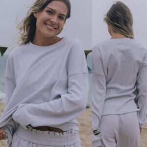 Daily Drills Light Gray Women's Top